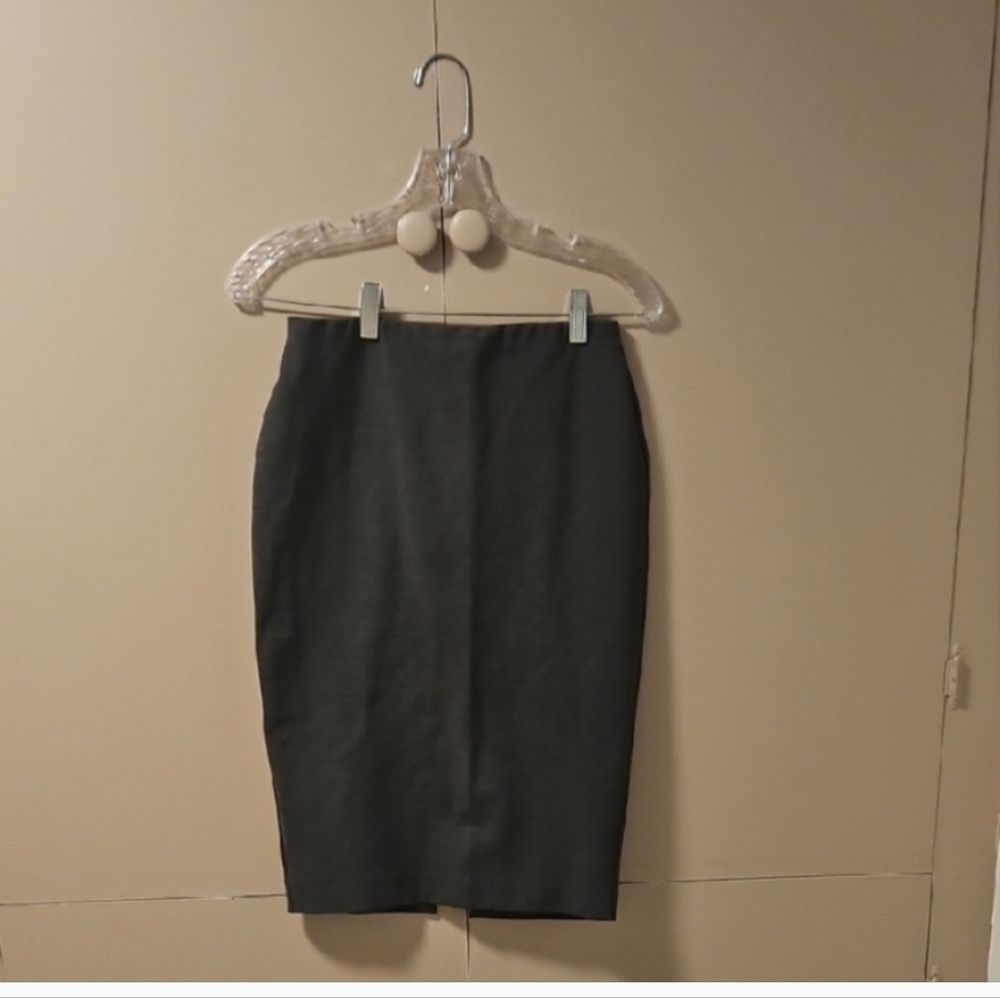Express Charcoal Pencil Skirt